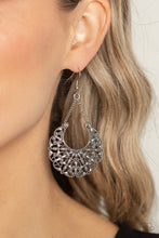 Load image into Gallery viewer, Paparazzi “Country Cornucopia” Silver Dangle Earrings
