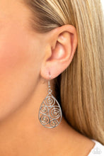 Load image into Gallery viewer, Paparazzi “Billowy Bliss” Brown Dangle Earrings - Paparazzi Accessories
