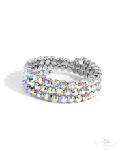 Load image into Gallery viewer, “Iridescent Incantation” Multi Coil Wrap Bracelet - Paparazzi Accessories

