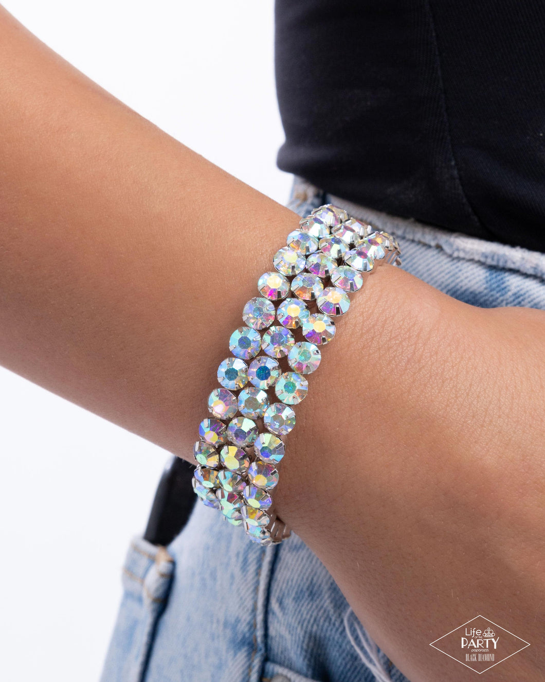 “Iridescent Incantation” Multi Coil Wrap Bracelet - Paparazzi Accessories