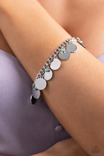 Load image into Gallery viewer, Paparazzi “Dreamy Discs” Green Adjustable Clasp Bracelet - Paparazzi Accessories
