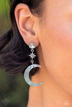 Load image into Gallery viewer, Paparazzi “Galactic Grouping” Blue Post Earrings
