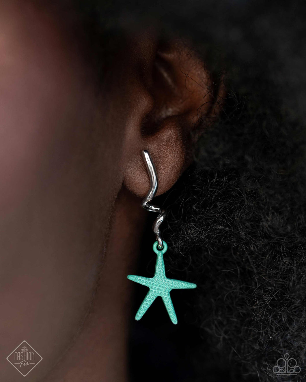 Paparazzi “Written in the STARFISH” Blue Post Earrings