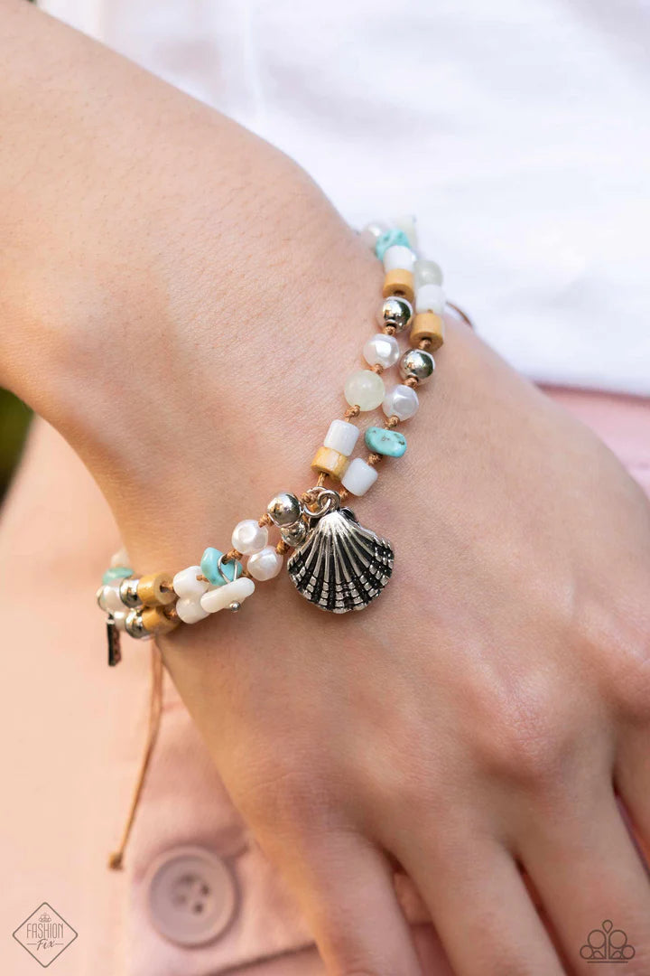 Paparazzi “Coastline Celebration” Multi Adjustable Closure Bracelet - Paparazzi Accessories