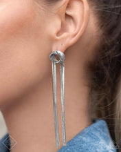 Load image into Gallery viewer, Paparazzi “All STRANDS On Deck” Silver Post Earrings
