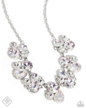 Load image into Gallery viewer, Paparazzi “Fairytale Frost” White Necklace Earring Set
