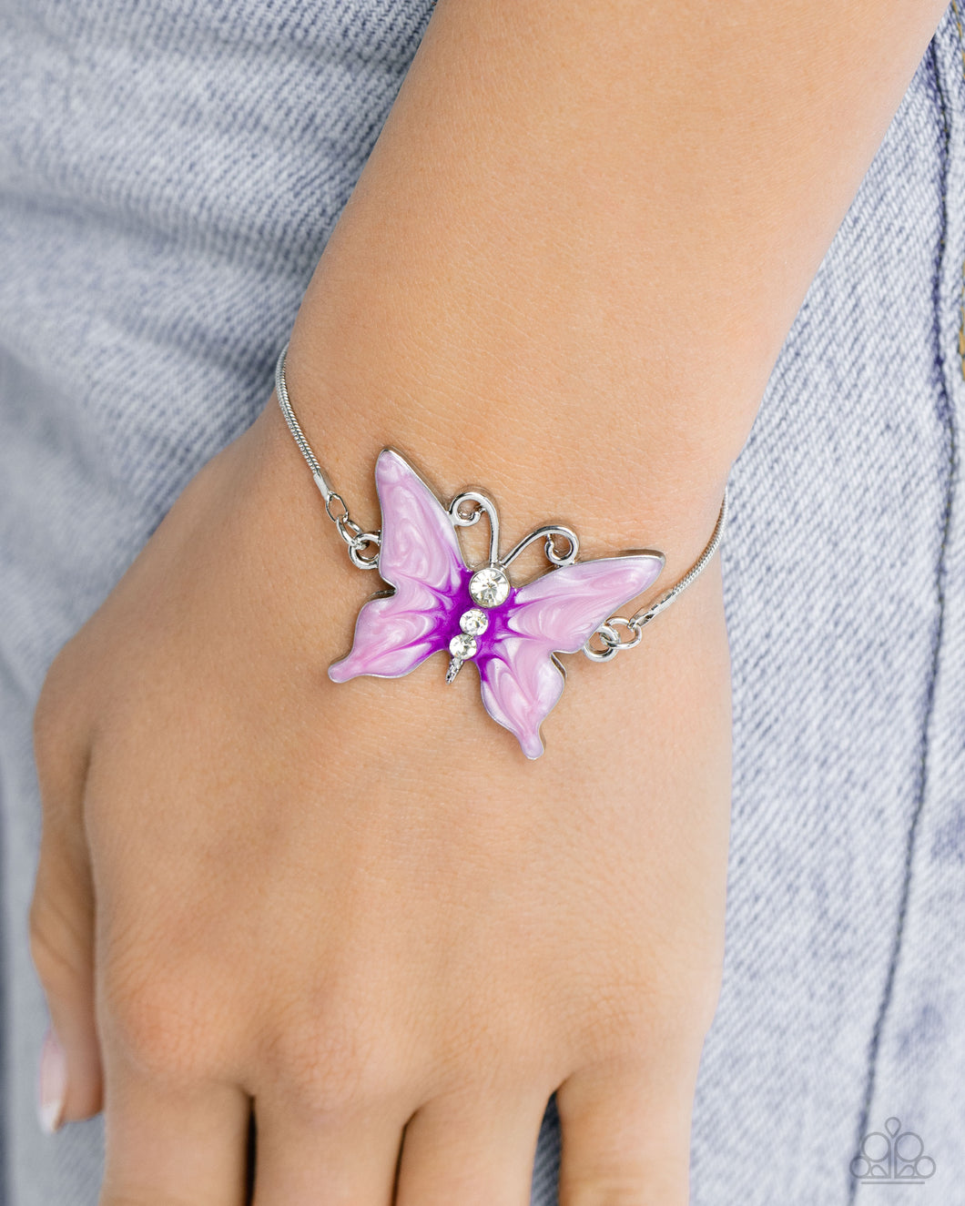 Aerial Adornment Purple Bracelet