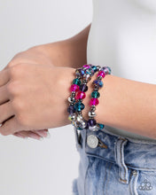 Load image into Gallery viewer, Paparazzi “Stack of GLASS” Multi Stretch Bracelet Set
