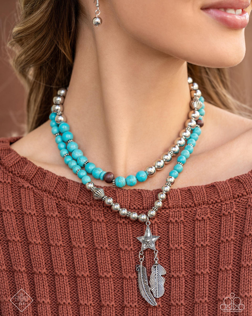 Restful Radiance Blue Necklace