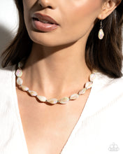 Load image into Gallery viewer, Paparazzi “SHELL-bound Sentiment” Brown Necklace Earring Set
