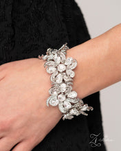 Load image into Gallery viewer, Paparazzi “Indulgent Ideal” White Zi Collection Bracelet
