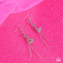 Load image into Gallery viewer, Paparazzi “Aerial Affection” Pink Dangle Earrings
