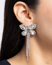 Load image into Gallery viewer, Paparazzi “Next SOAR” White Post Earrings
