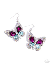 Load image into Gallery viewer, “Teardrop Takeoff” Multi Dangle Earrings - Paparazzi Accessories
