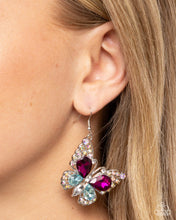 Load image into Gallery viewer, “Teardrop Takeoff” Multi Dangle Earrings - Paparazzi Accessories
