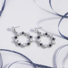 Load image into Gallery viewer, Paparazzi “Unforgettably Uptown” Blue Post Earrings - Paparazzi Accessories
