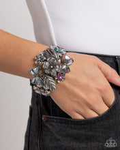 Load image into Gallery viewer, “Harmonious Heiress” Multi Hinged Bracelet - Paparazzi Accessories
