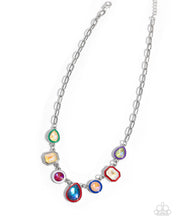 Load image into Gallery viewer, “Classy Character” Red Necklace Earring Set - Paparazzi
