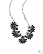 Load image into Gallery viewer, Paparazzi “Flawless Fringe” Black Necklace Earring Set - Paparazzi Accessories
