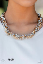 Load image into Gallery viewer, Paparazzi “Totally Two-Toned” Multi Necklace Earring Set

