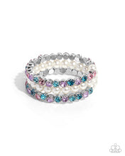 Load image into Gallery viewer, “Grandiose Glitz” Multi Coil Wrap Bracelet - Paparazzi Accessories
