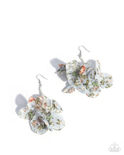 Load image into Gallery viewer, “Flourishing Fantasia” Green Dangle Earrings - Paparazzi Accessories
