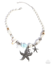 Load image into Gallery viewer, Paparazzi “Coastal Cameo” Blue Necklace Earring Set - Paparazzi Accessories
