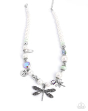 Load image into Gallery viewer, “Dragonfly Delight” Multi Necklace Earring Set - Paparazzi Accessories
