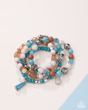 Load image into Gallery viewer, Marbled Mashup Multi Bracelet
