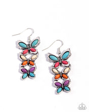 Load image into Gallery viewer, Paparazzi “Fluttering Fantasy” Multi Dangle Earrings - Paparazzi Accessories

