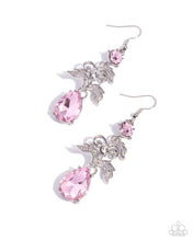 Load image into Gallery viewer, Paparazzi “Spiral Sashay” Pink Dangle Earrings - Paparazzi Accessories
