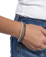 Load image into Gallery viewer, Paparazzi “Colorful Cabaret” Black Stretch Bracelet - Paparazzi Accessories
