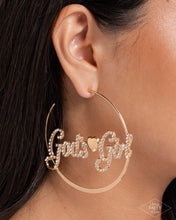 Load image into Gallery viewer, Shine with Purpose Gold Earrings
