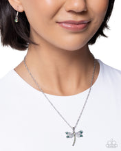 Load image into Gallery viewer, Dragonfly Debut Green Necklace
