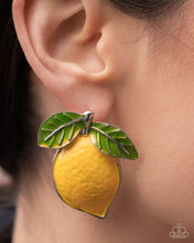 Load image into Gallery viewer, Lemon Lesson Yellow Earrings
