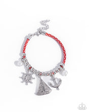 Load image into Gallery viewer, Paparazzi “Sentimental Sailboat” Multi Clasp Bracelet - Paparazzi Accessories
