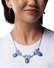 Load image into Gallery viewer, Elegant Emphasis Blue Necklace
