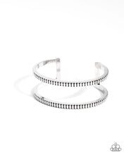 Load image into Gallery viewer, “Prehistoric Passion” Silver Cuff Bracelet - Paparazzi
