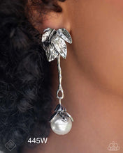 Load image into Gallery viewer, Paparazzi “Nod to the Classics” White Post Earring
