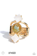 Load image into Gallery viewer, Paparazzi “Sunbeam Showcase” Gold Ring
