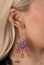 Load image into Gallery viewer, Paparazzi “Chandelier Command” Multi Dangle Earrings
