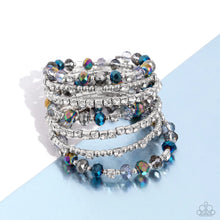 Load image into Gallery viewer, Paparazzi “Sizzling Stack” Multi Coil Wrap Bracelet
