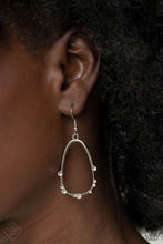 Load image into Gallery viewer, &quot;Ready or YACHT” White Dangle Earrings - Paparazzi Accessories
