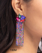 Load image into Gallery viewer, “Blinding Blend” Multi Post Earrings - Paparazzi
