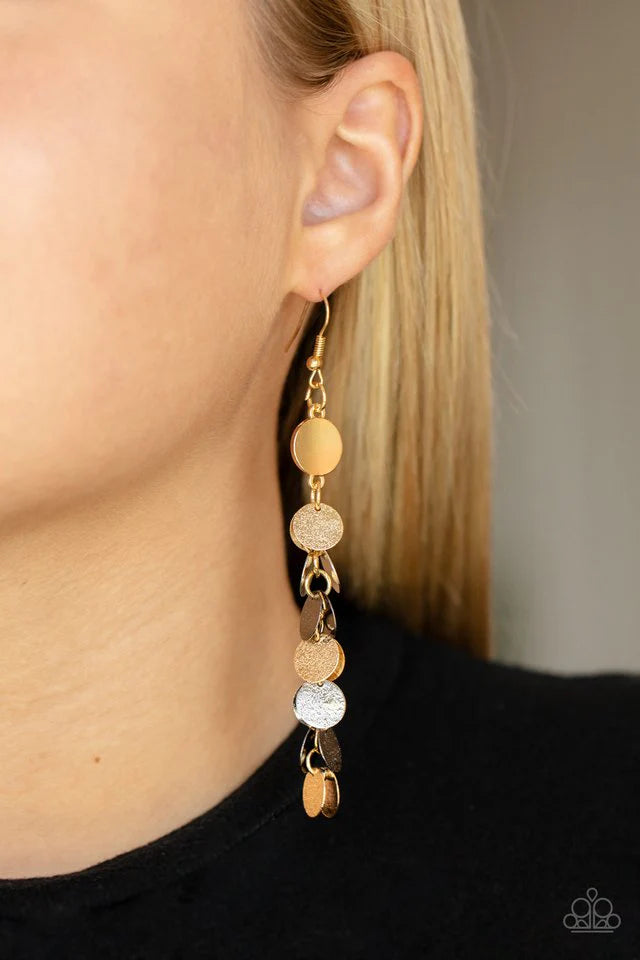 Paparazzi “Game CHIME” Multi Dangle Earring