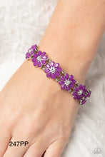 Load image into Gallery viewer, Paparazzi “Hawaiian Holiday” Purple Stretch Bracelet
