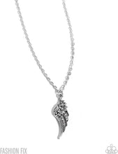 Load image into Gallery viewer, Paparazzi “Notorious Nomad” White Necklace Earring Set - Paparazzi Accessories
