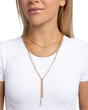 Load image into Gallery viewer, Paparazzi “Ornate Obsession” Gold Necklace  Earring Set - Paparazzi
