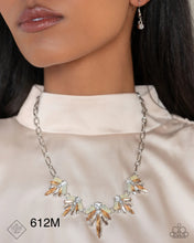 Load image into Gallery viewer, “Superb Shine” Multi Necklace Earring Set - Paparazzi Accessories
