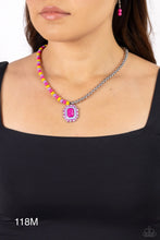 Load image into Gallery viewer, Paparazzi “Contrasting Candy” Multi Necklace Earring Set
